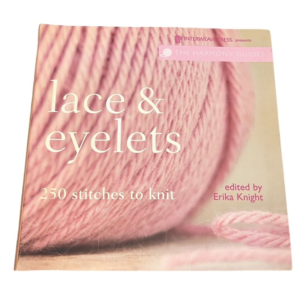 2 BOOKS Lace & Eyelets: 250 Stitches to Knit & Vannas choice Color it Beautiful - Picture 2 of 7